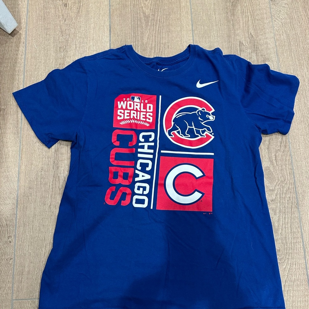 Nike Chicago Cubs Blue T-Shirt